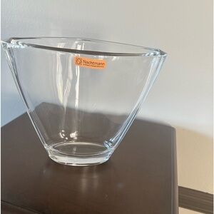 Nachtmann crystal glass vase made in Germany fine Bavarian crystal